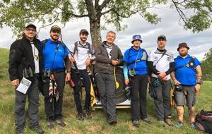 L'équipe de L'Union au Championnat de France de tir campagne