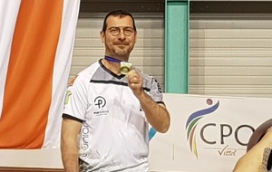 Une médaille au Championnat de France de tir en salle