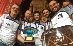 L'Union Tir à l'Arc champion de France 3D par équipe de club