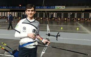 Alexandre au Championnat de France jeunes de Tir en Salle