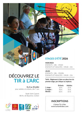 Stage d'été 2026 par David Jackson