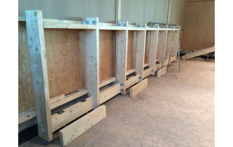 Les travaux de la salle avancent!