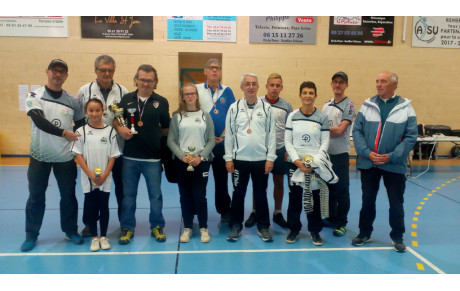 Résultats concours salle du 3-4/11/2018