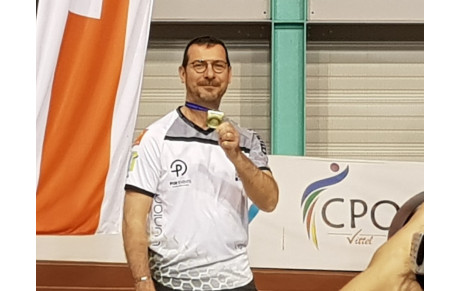 Une médaille au Championnat de France de tir en salle