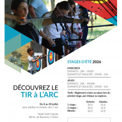 Stage d'été 2026 par David Jackson